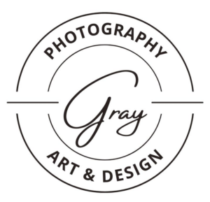 Gray Photography Art and Design Logo